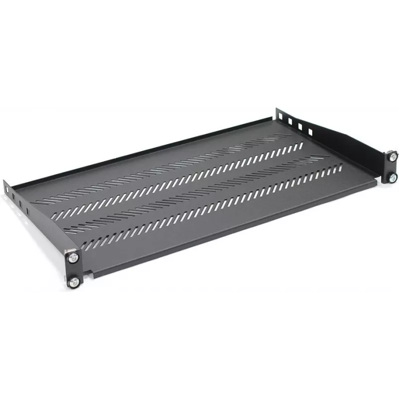 Regalboden DIGITUS 1U fest 250 mm Tiefe für 19-Zoll-Racks, 15 kg Tragfähigkeit