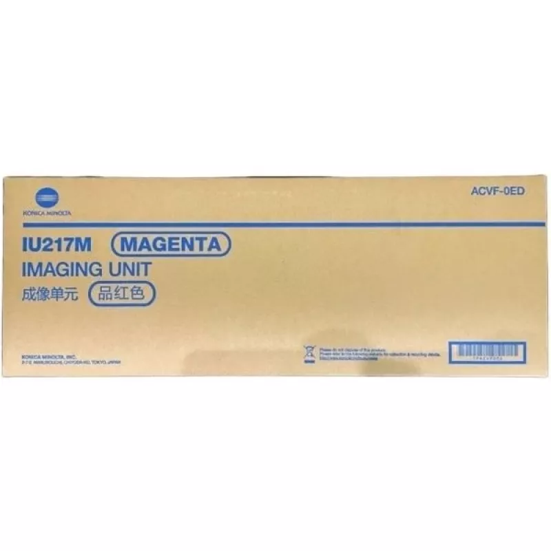 Konica Minolta ACVF0ED/DR-217M Trommeleinheit Magenta, 87K Seiten für KM...