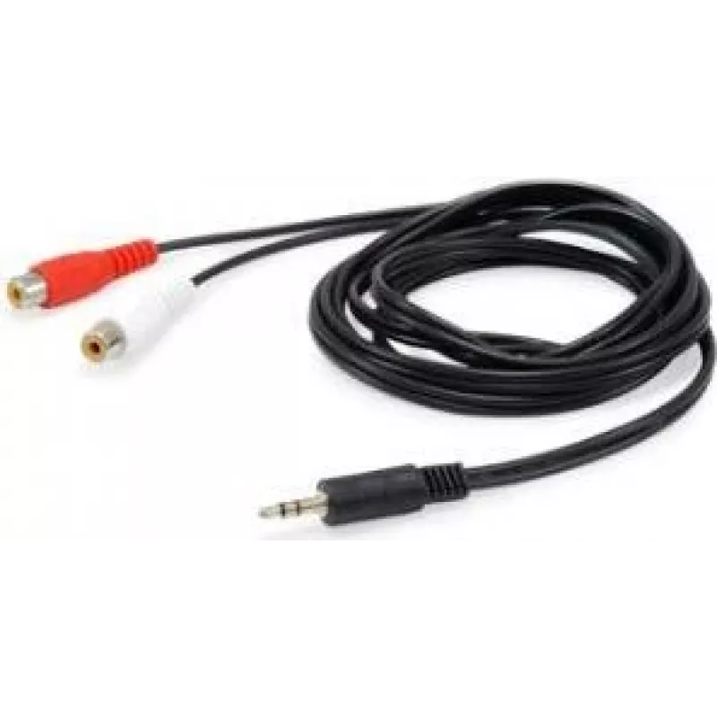 Equip 147093 Audiokabel 250 m 2 x Cinch 3,5 mm Schwarz