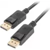 DisplayPort-Kabel LANBERG CA-DPDP-10CC-0005-BK 0,5 m, DisplayPort–DisplayPort, Schwarz