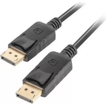DisplayPort-Kabel LANBERG CA-DPDP-10CC-0005-BK 0,5 m, DisplayPort–DisplayPort, Schwarz