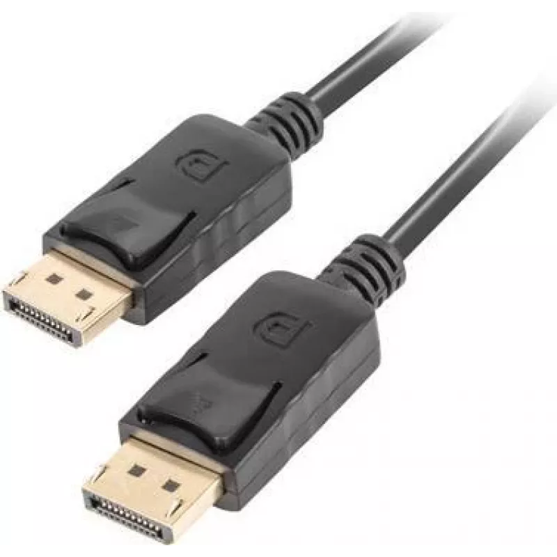 DisplayPort-Kabel LANBERG CA-DPDP-10CC-0005-BK 0,5 m, DisplayPort–DisplayPort, Schwarz