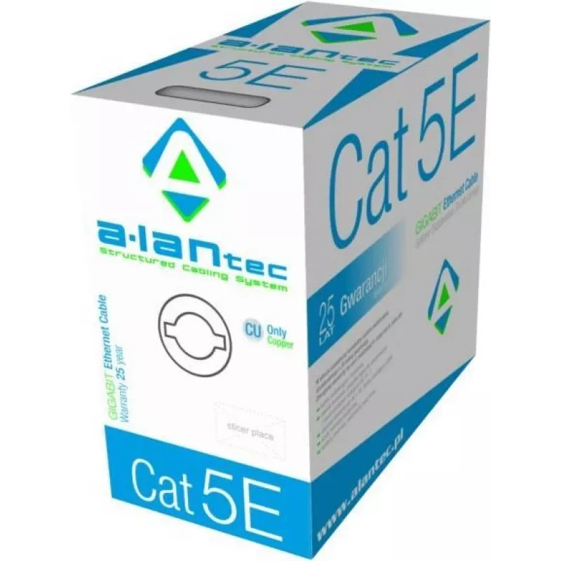 A-LAN KIU5PVC305 Netzwerkkabel Grau 305 m Cat5e U/UTP (UTP)