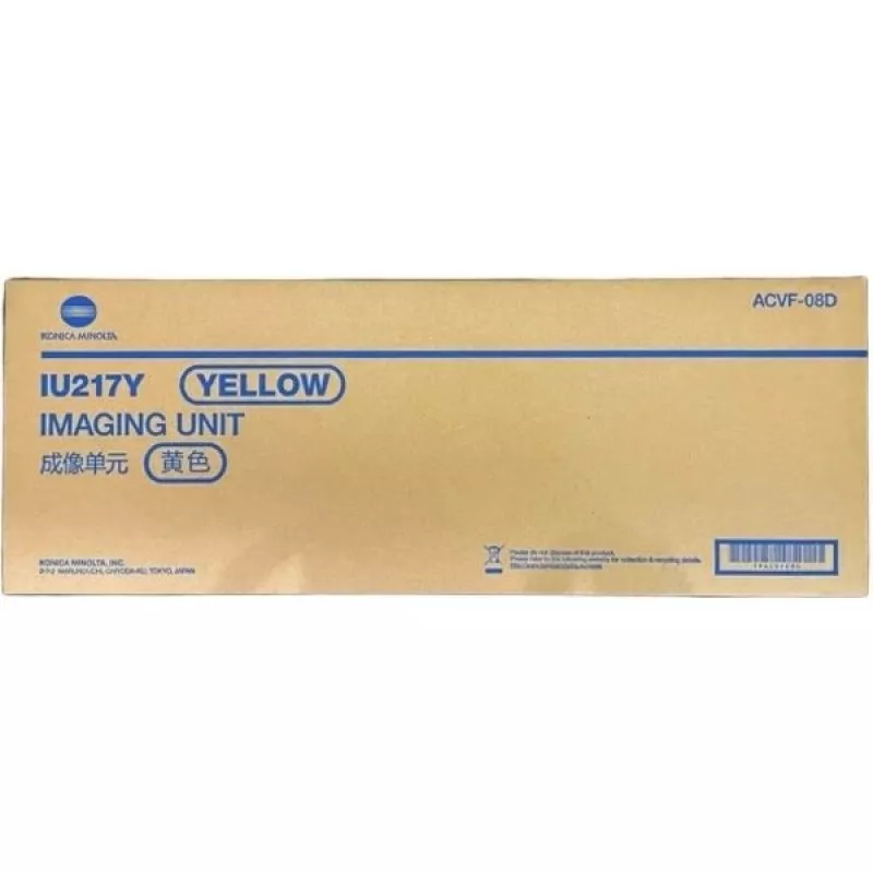 Konica Minolta ACVF08D/DR-217Y Trommelkit Gelb, 87K Seiten für KM...