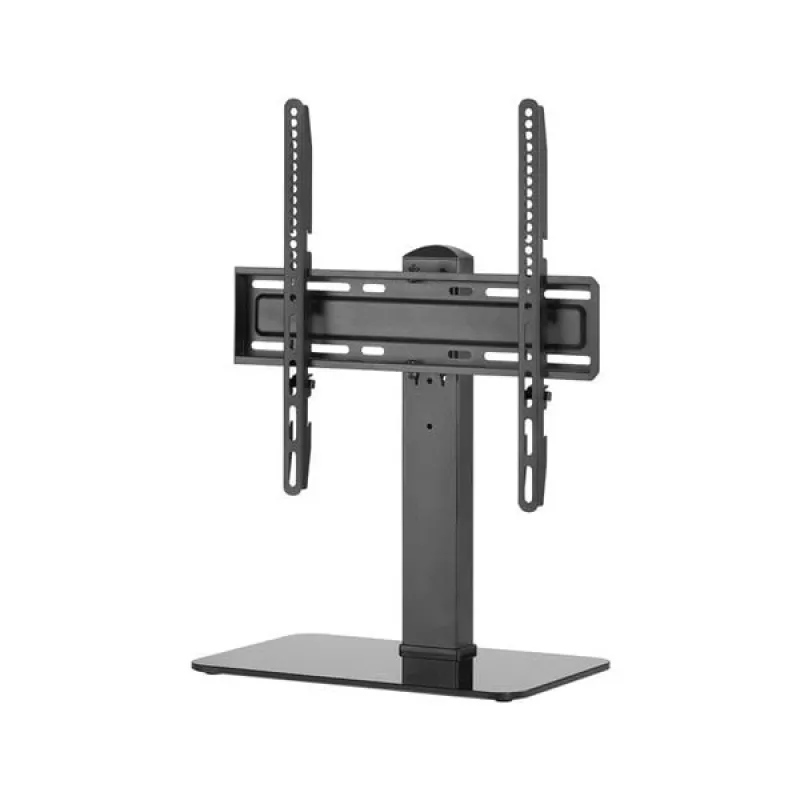Goobay Tisch-TV-Ständer Basic Fix | Schwenkbar | 32-70 Zoll | Maximale Belastung 40 kg | Schwarz