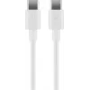 Goobay USB-C Lade- und Synchronisationskabel, 2 m, weiß | Goobay