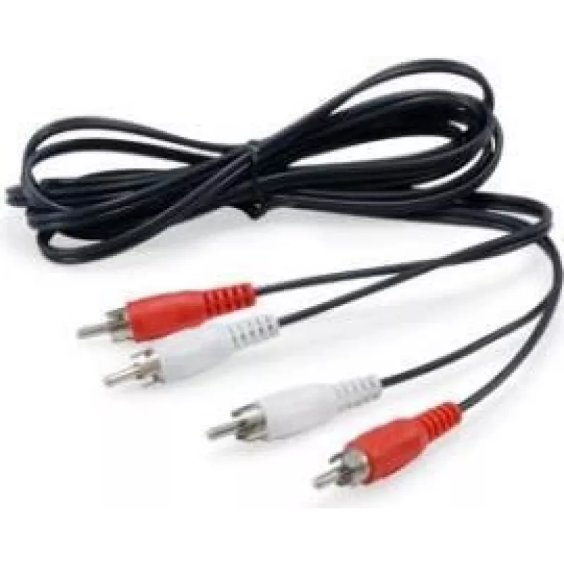 Equip 147094 Audiokabel 2,5 m 2 x RCA Schwarz