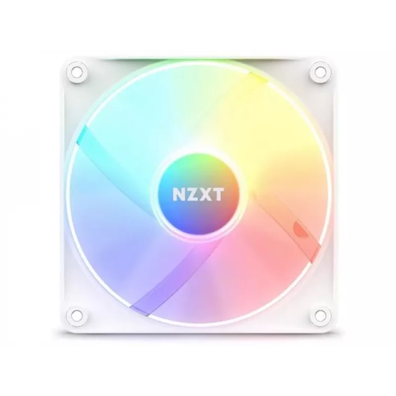 NZXT F120 RGB Core 120mm ARGB Gehäuselüfter - Weiß