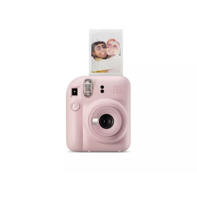 Sofortbildkamera Fujifilm Instax Mini 12 Pink — Bild 86×54 mm, Film 62×46 mm, 60 mm Brennweite