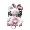 Spieluhr TULILO 9238 Hase 18 cm — mechanisches Musikspielzeug für Babys und Kinder