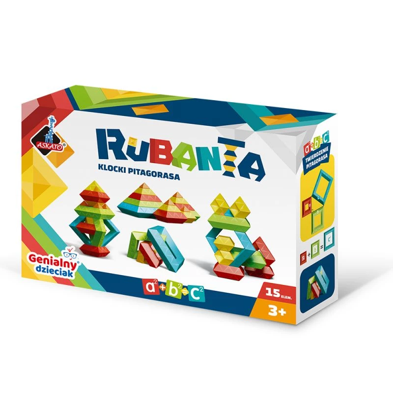 Rubanta Pythagoras-Blöcke 15-teilig