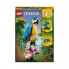 LEGO Bauset Exotischer Papagei 31136 — Creator Display-Modell, 253 Teile, 220×120×110 mm