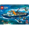 Konstruktionsspielzeug LEGO City Arktis-Expeditionsschiff 60368 — 815 Teile, 7+ Jahre, enthält 4 Minifiguren