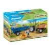 Playmobil Mähdrescher-Traktor mit Anhänger - Als-ob-Spiel & fantasievolles Spielen für Kinder von 6 bis 9 Jahren - Fat Brain Toys