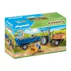 Playmobil Mähdrescher-Traktor mit Anhänger - Als-ob-Spiel & fantasievolles Spielen für Kinder von 6 bis 9 Jahren - Fat Brain Toys