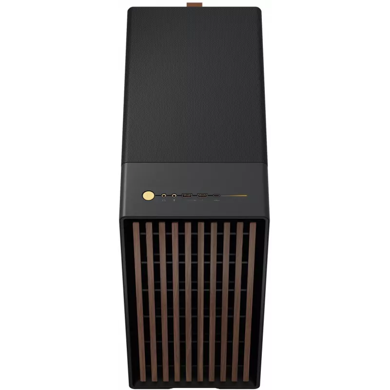 Fractal Design North Charcoal Schwarz Mesh Mid-Tower-Gehäuse – Schwarz