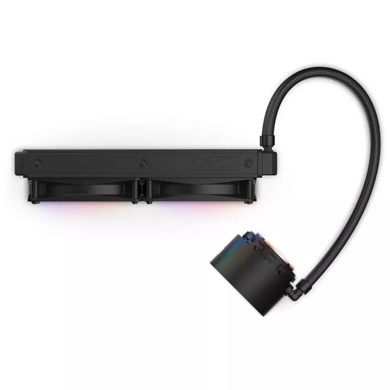 All-in-One-Flüssigkeitskühler NZXT Kraken Elite 240 RGB 12 cm Schwarz