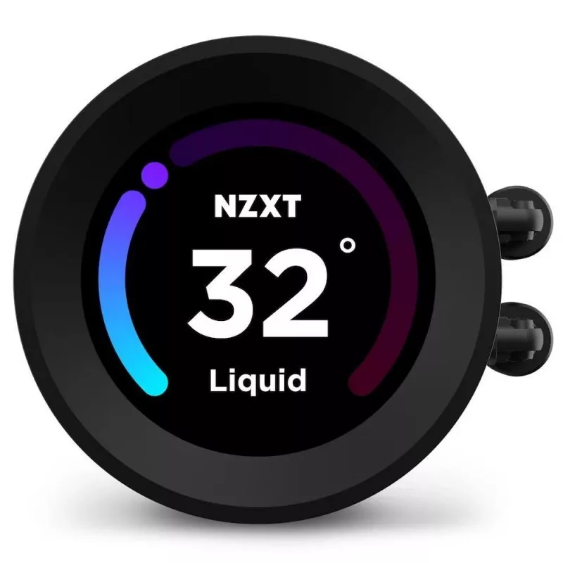 All-in-One-Flüssigkeitskühler NZXT Kraken Elite 240 RGB 12 cm Schwarz