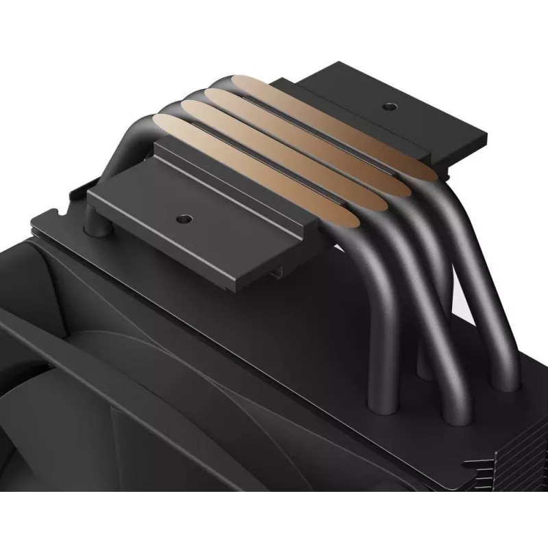 NZXT T120 RGB Prozessor-Luftkühler 12 cm Schwarz 1 Stück