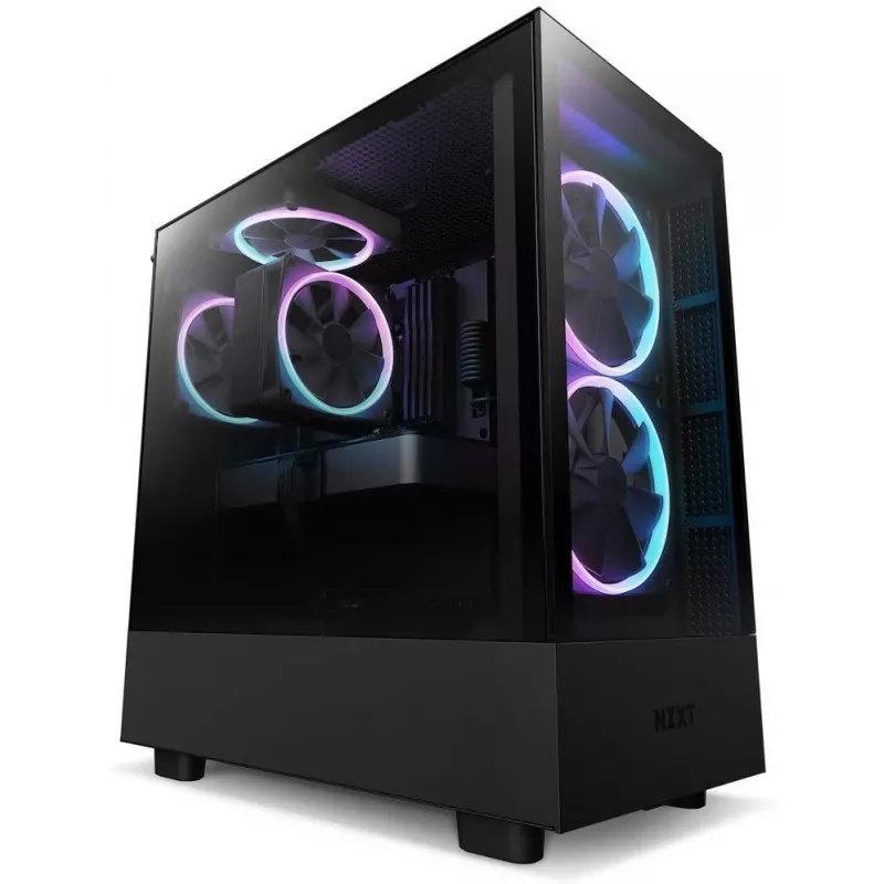 NZXT T120 RGB Prozessor-Luftkühler 12 cm Schwarz 1 Stück