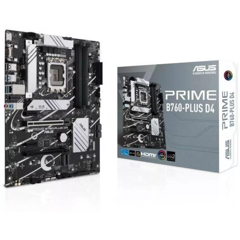 ASUS PRIME B760-PLUS D4 Intel B760 LGA 1700 ATX