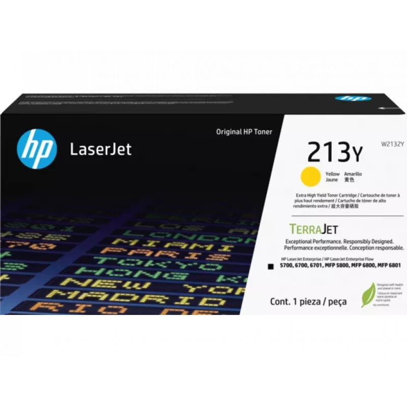 HP 213Y Extra High Yield Gelb Original LaserJet Tonerkartusche