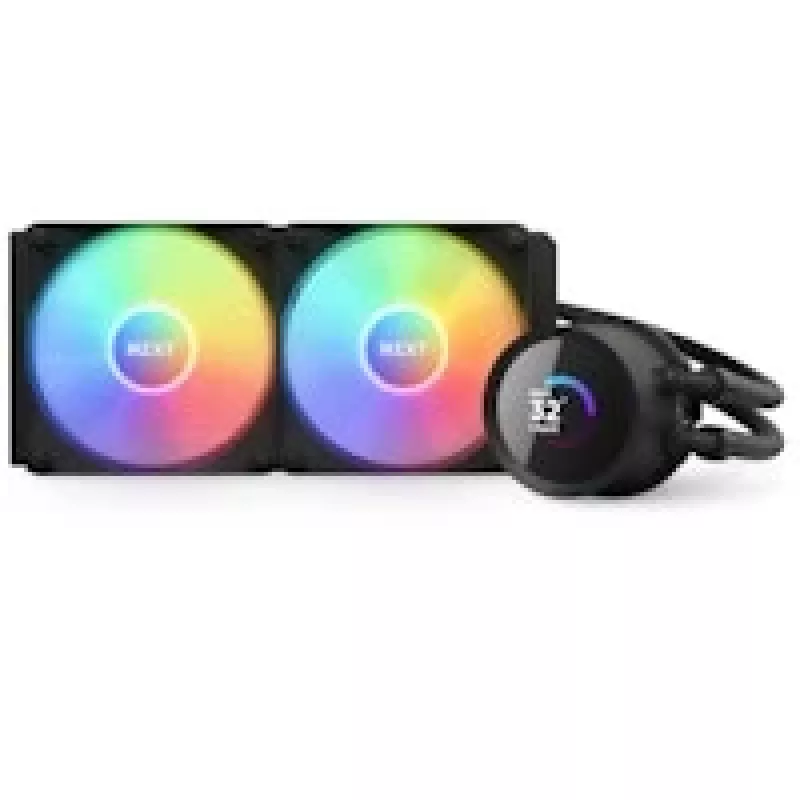 All-in-One-Flüssigkeitskühler NZXT Kraken 280 RGB 14 cm Schwarz