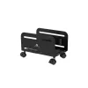 Rollenplattform MACLEAN MC-851 — Rollenplattform, schwarz, 119×260×128 mm, max. Belastung 10 kg