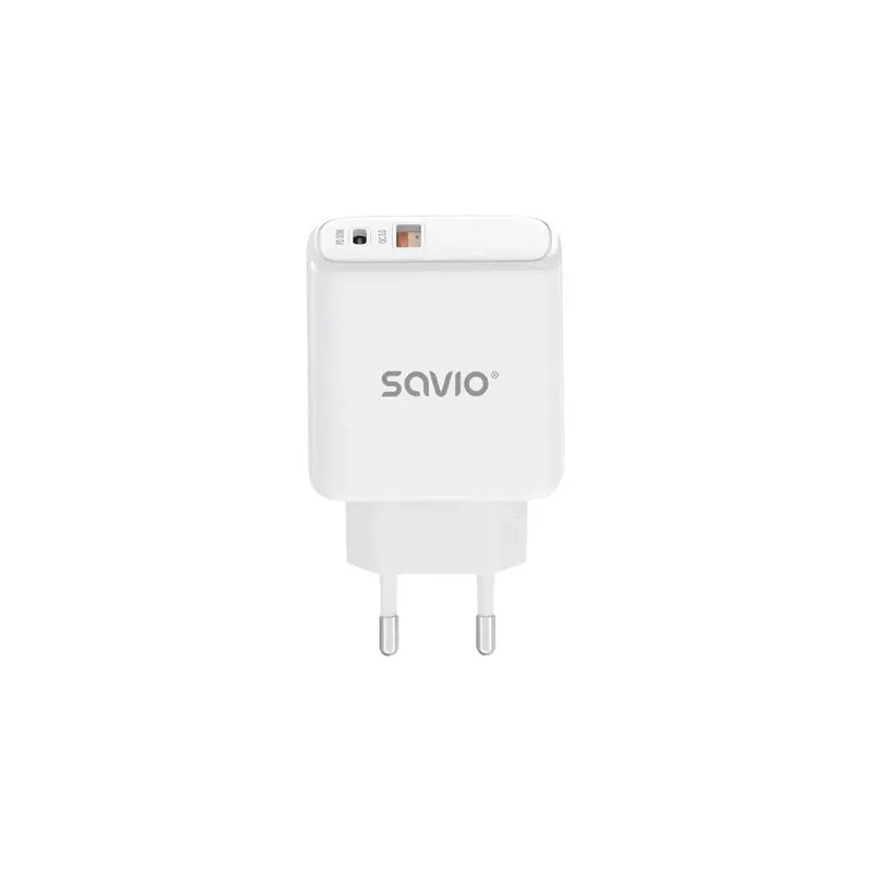 SAVIO LA-06 USB Typ A & Typ C Quick Charge Power Delivery 3.0 Indoor