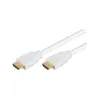 Goobay HDMI-Kabel 5m Typ A Stecker auf Stecker 18 Gbit/s Weiß