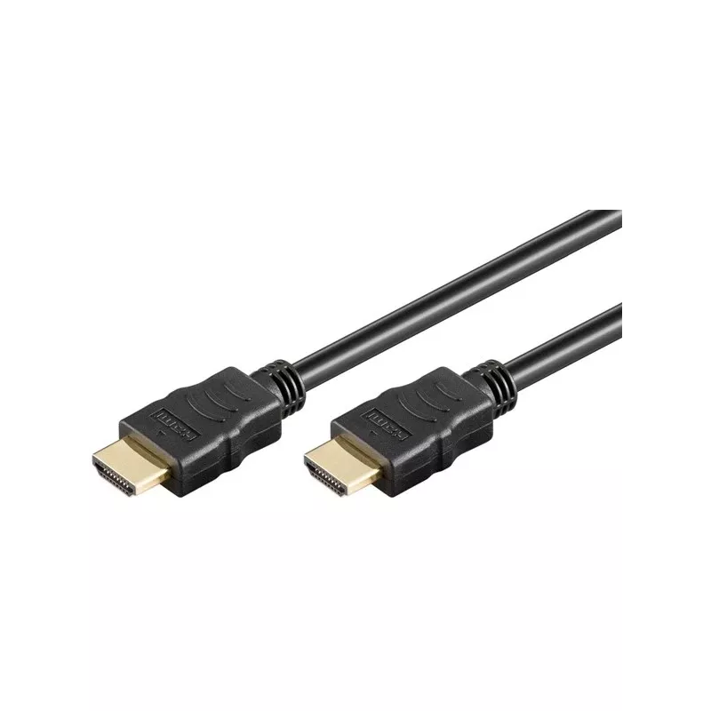 Goobay | High Speed HDMI-Kabel mit Ethernet | 61150 | HDMI-Stecker (Typ A) | HDMI-Stecker (Typ A) | HDMI auf HDMI | 1 m