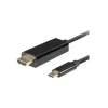 Videokabel-Adapter Lanberg CA-CMHD-10CU-0018-BK 1,8 m USB Type-C auf HDMI