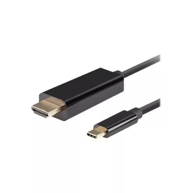 Videokabel-Adapter Lanberg CA-CMHD-10CU-0018-BK 1,8 m USB Type-C auf HDMI