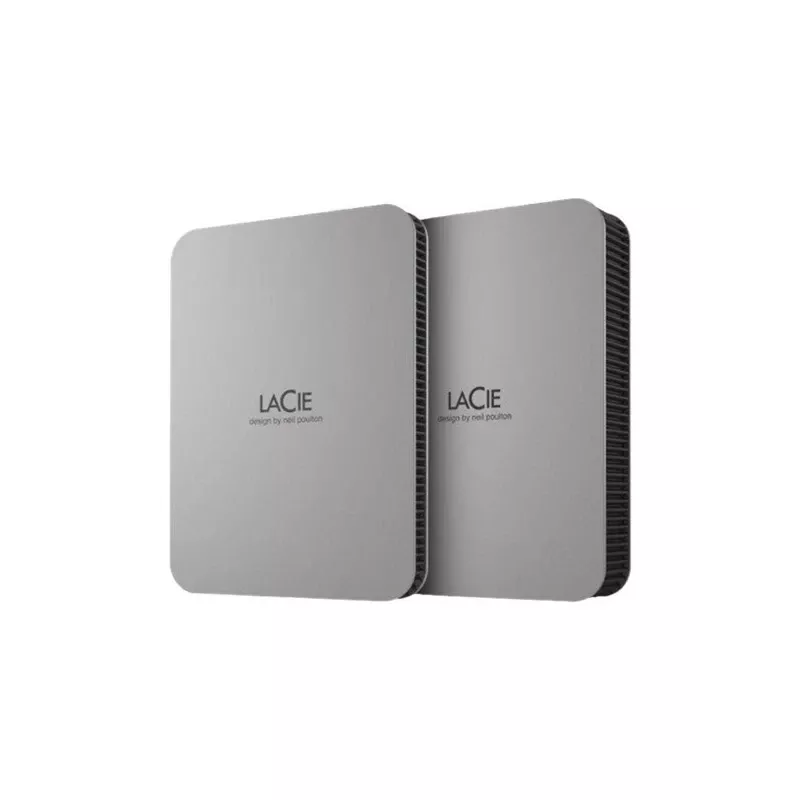 LaCie Mobile Drive Secure 5TB tragbare externe Festplatte 2,5 Zoll Mac & PC Space Grey Datenrettungsdienst (STLR5000400)