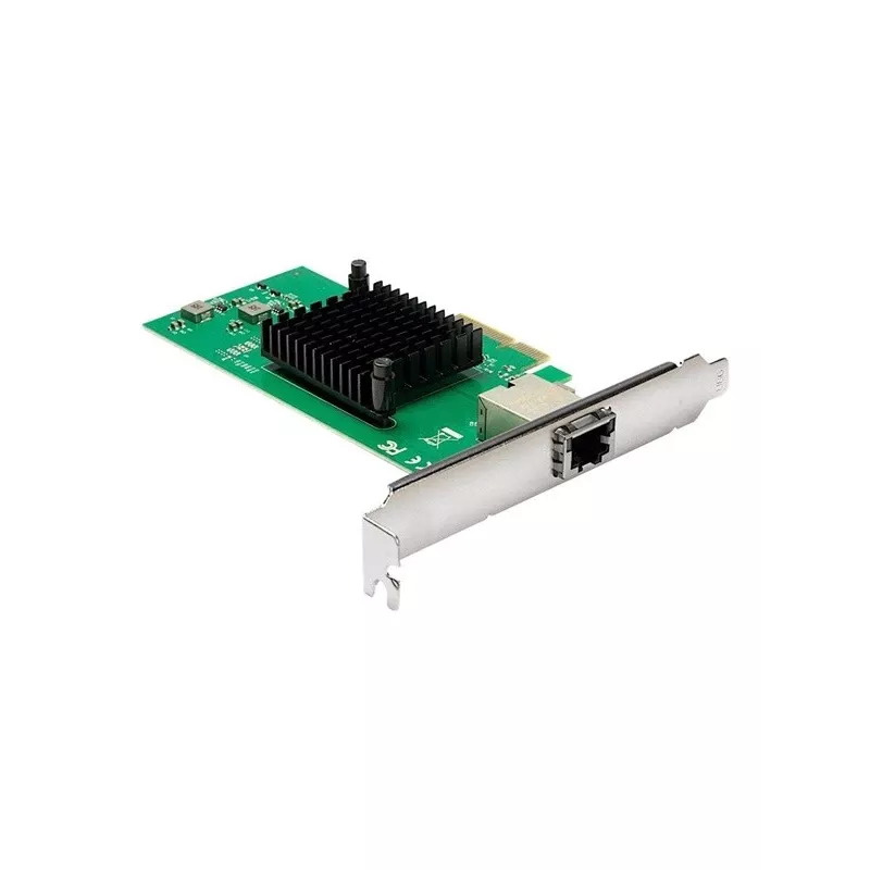 Schnittstellenkarte Inter-Tech ST-7267 PCIe RJ-45 10 Gbit/s Grün Silber