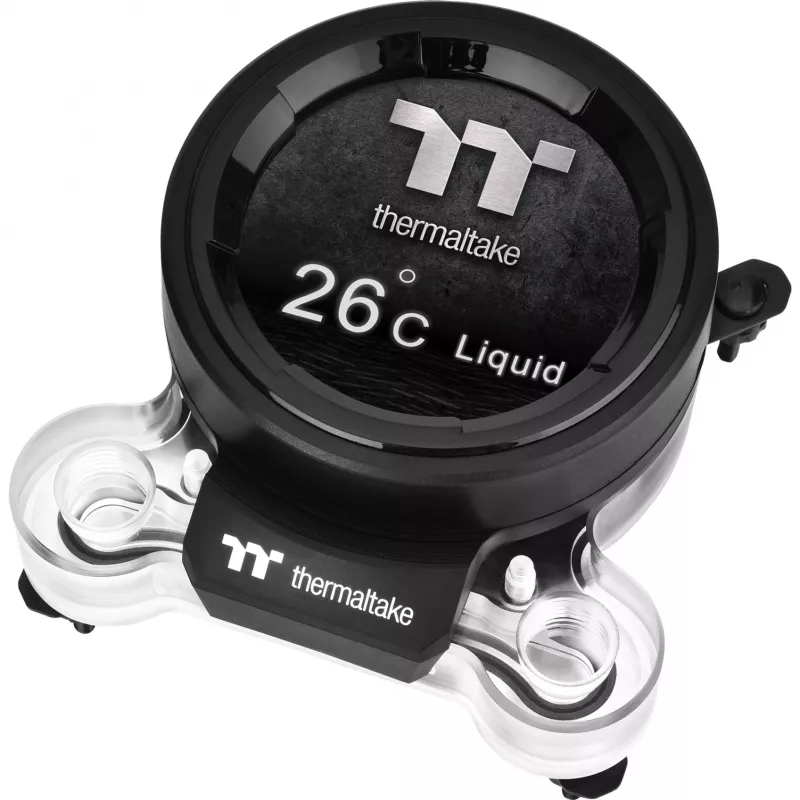 Wasserkühlung Pacific MX2 Ultra CPU-Wasserblock, Kupfer, 2,1-Zoll-LCD-Temperatursensor