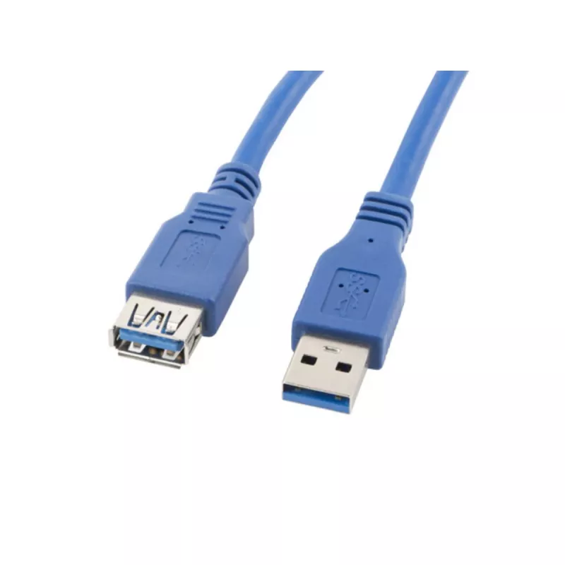 Verlängerungskabel USB 3.0 AM-AF blau 3M