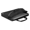 Laptoptasche DEFENDER Lite 39,6 cm (15,6 Zoll) Schwarz/Grau, Polyester, Reißverschluss, Tragegriff, abnehmbarer Schultergurt