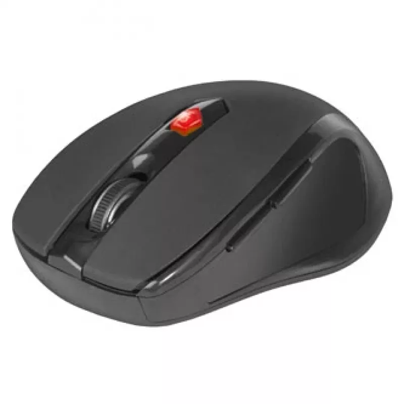 Kabellose RF Optische Rechtshänder-Maus DEFENDER ULTRA MM-315 — 1600 DPI, 6 Tasten, USB-Empfänger, schwarz