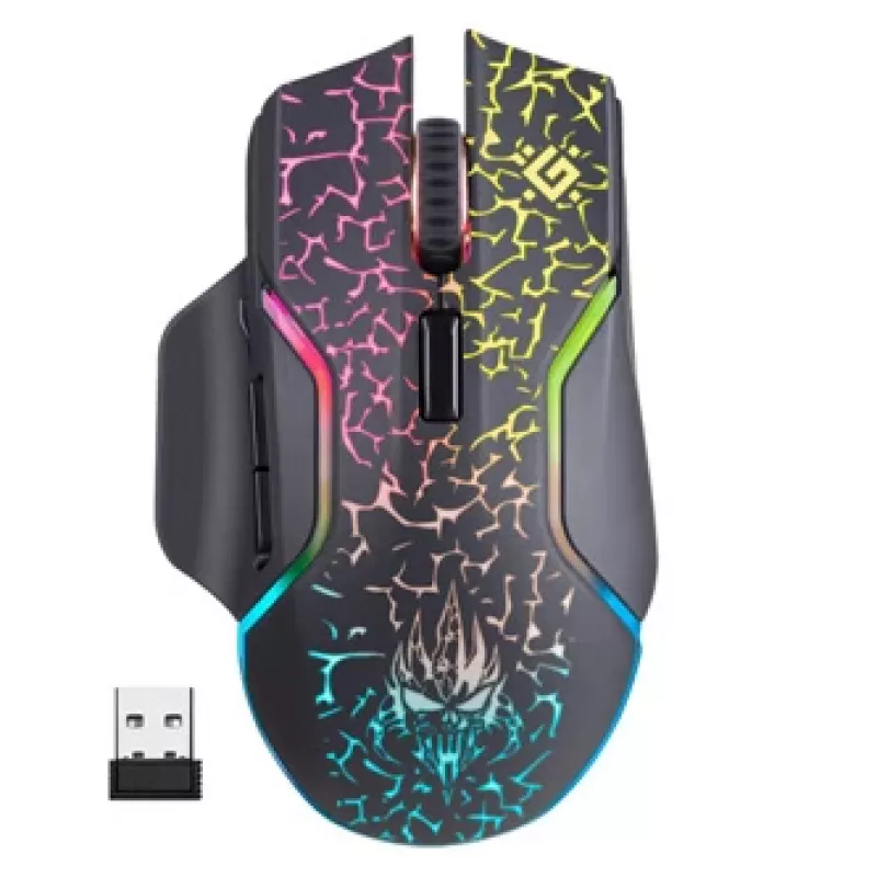 Defender Oneshot GM-067 Maus Gaming Rechtshänder RF Kabellos + USB Typ