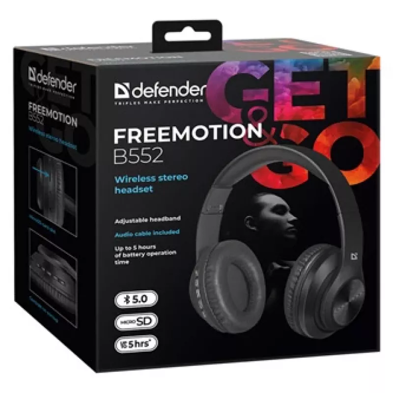 Kopfhörer Defender FreeMotion B552