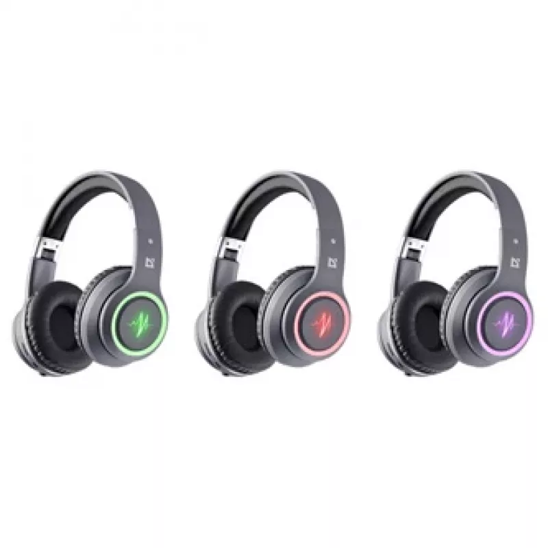 Headset DEFENDER FREEMOTION B571 LED kabellos binaural, 4 cm Treiber, 6–8 h Akku, geschlossene Bauweise, 20–20000 Hz