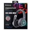 Headset DEFENDER FREEMOTION B571 LED kabellos binaural, 4 cm Treiber, 6–8 h Akku, geschlossene Bauweise, 20–20000 Hz