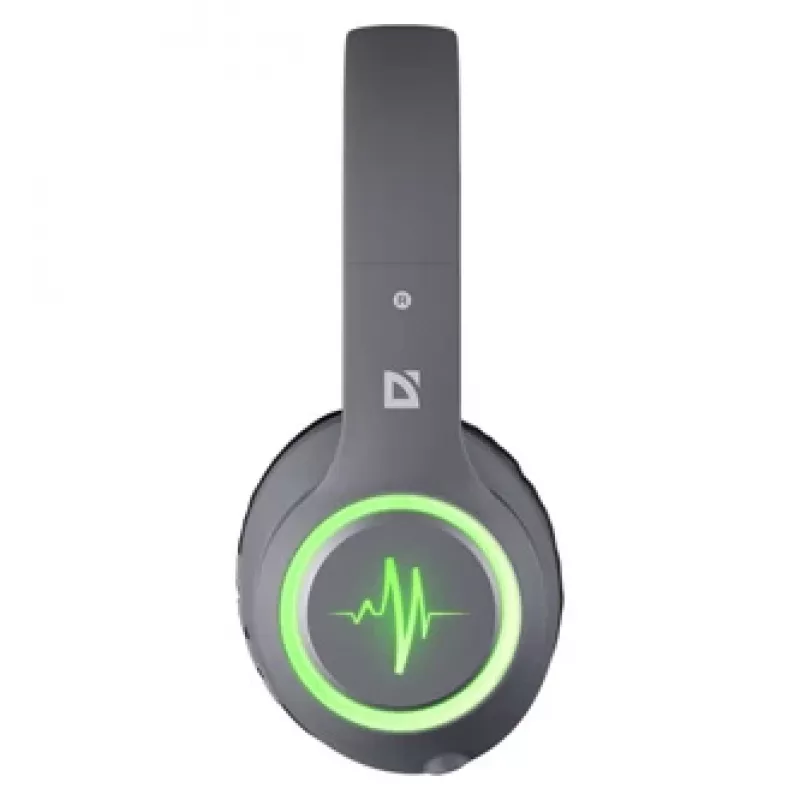 Headset DEFENDER FREEMOTION B571 LED kabellos binaural, 4 cm Treiber, 6–8 h Akku, geschlossene Bauweise, 20–20000 Hz