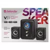 DEFENDER Lautsprecher V11 11 W kabelgebunden 2.1 Desktop-Satellitenlautsprecher, USB 5 V, schwarz