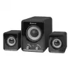 Kabelgebundene DEFENDER Z4 2.1-Lautsprecher, 11 W RMS, schwarz, USB 5V-Stromversorgung, 3,5-mm-Kopfhörerausgang