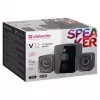 2.1 Computer-Lautsprecher DEFENDER V12 11W RMS USB, 3,5 mm, Woofer, Schwarz, 223×115×130 mm