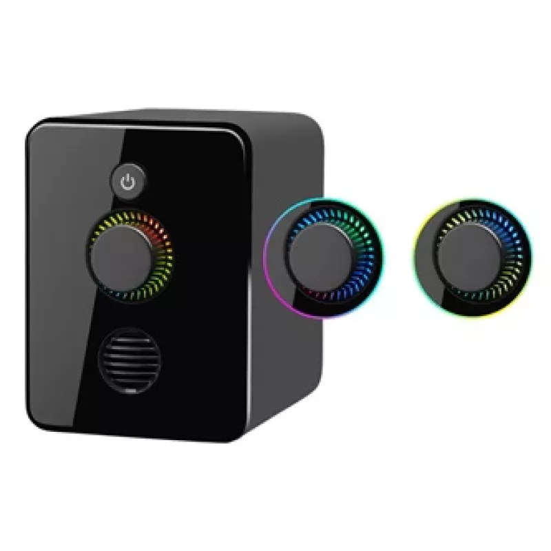 2.1 Computer-Lautsprecher DEFENDER V12 11W RMS USB, 3,5 mm, Woofer, Schwarz, 223×115×130 mm