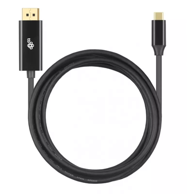 USB-C-zu-DisplayPort-Kabel TB AKTBXVDUSBCDP2B 2 m – schwarz