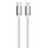 TB Kabel USB-C - Lightning braided 1m, Silber